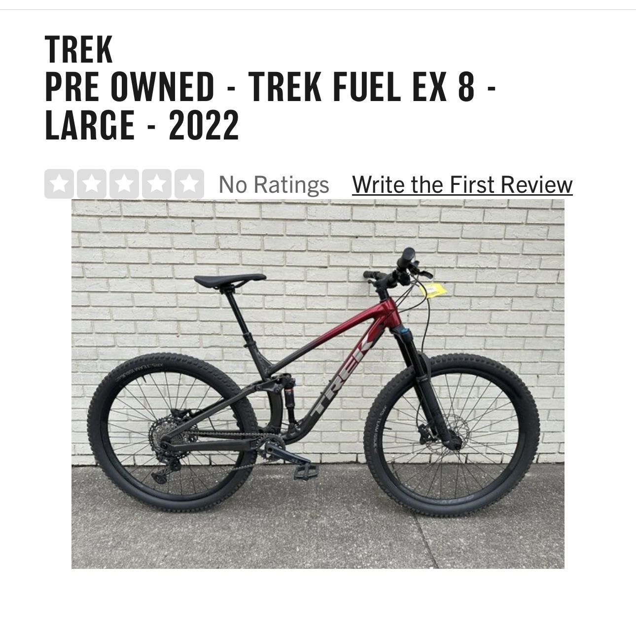 2022 Trek Fuel EX 8
