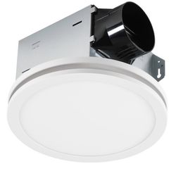 Ventilation Fan with Edge-Lit LED Light