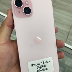 Pink 15 Plus Unlocked . Cash Or $50 Down W Approval 