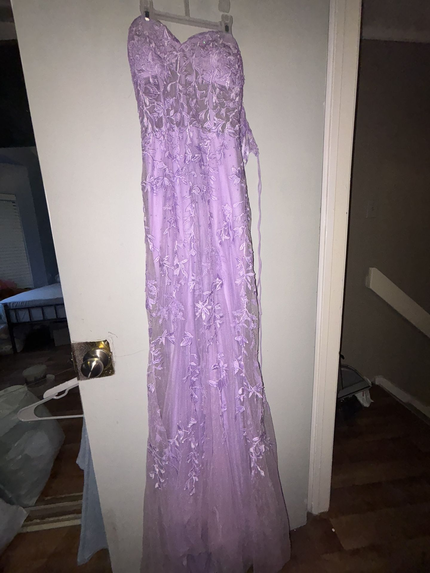 Purple Corset Dress