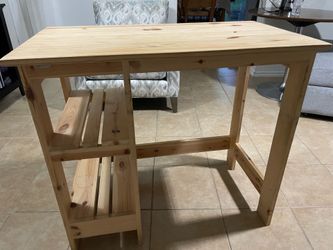 Wood desk