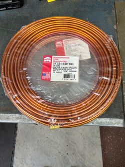 1/4” copper refrigeration tube