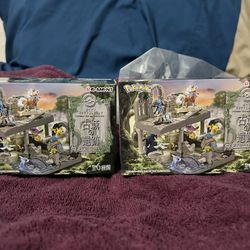 RE-MENT Pokemon Diorama Collection Old Castle Ruins Mini Figures