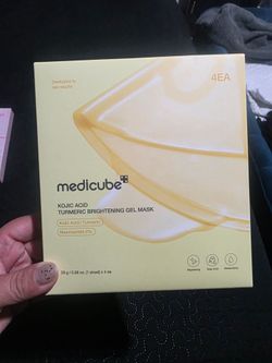 Medicube Kojic Acid Turmeric Brightening Gel Mask 4-Pack