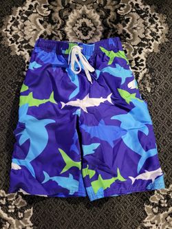 Boys' Shark Swim Trunk