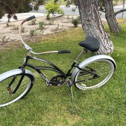 Beach Cruiser Bike (Black)