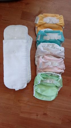 Girl Bum Genius cloth diaper lot