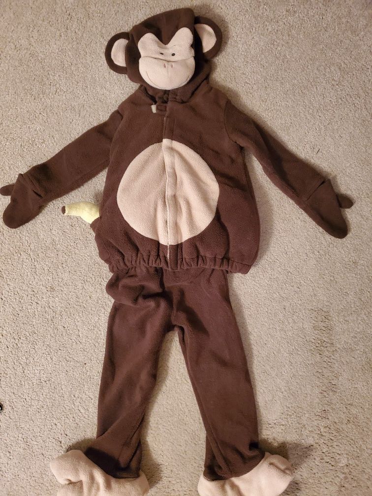 Monkey Costume Size 5