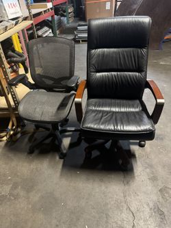 Office Chairs New And Used Leather And Mesh 