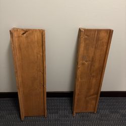 Floating Wooden shelves 
