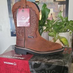 Wolverine Rancher Steel-Toe Wellington Work Boot