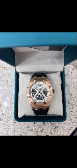 Bibi Luxury Watch - Rose gold skeleton Authentic