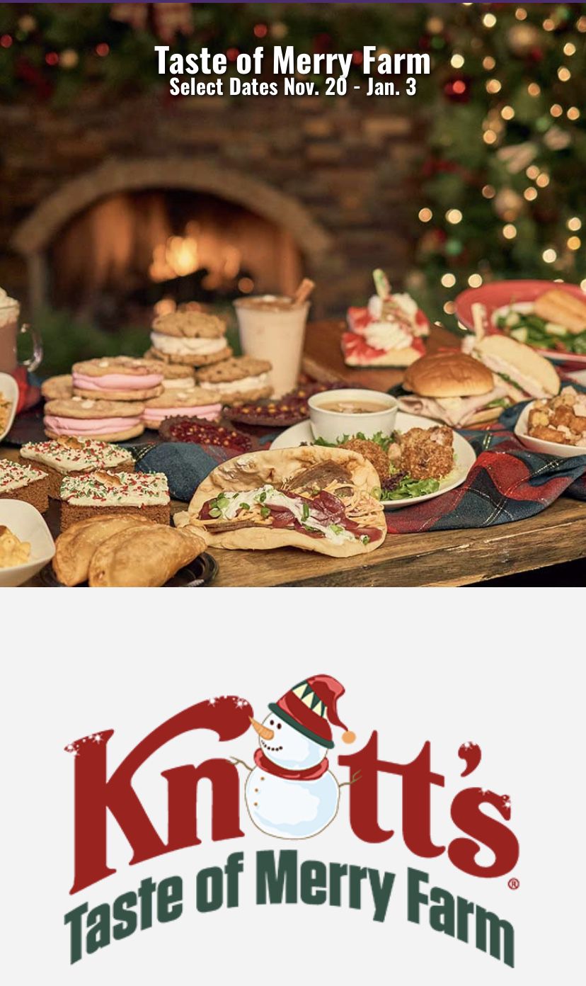 Knott’s Taste of Merry Farm -Adult & Kids Tickets