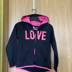 Girls hoodie size 10/12 youth in very good condition