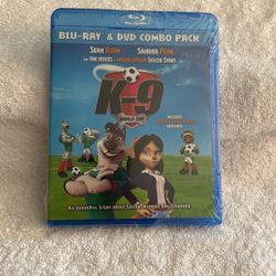 K-9 World Cup Blu-ray & DVD Combo Pack NIP