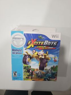 Excitebots Trick Racing Wii CIB Sealed