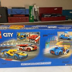 LEGO City Vehicles Gift Set 66684 – 2-in-1 Race Cars with Travel Case