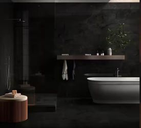 MSI Michella Midnight Agate 24 in. x 48 in. Matte Porcelain Marble Look Floor and Wall Tile (16 sq. ft