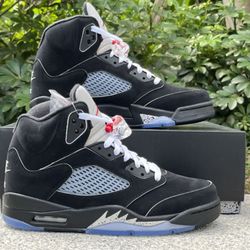Jordan 5 Black Metallic Size 8