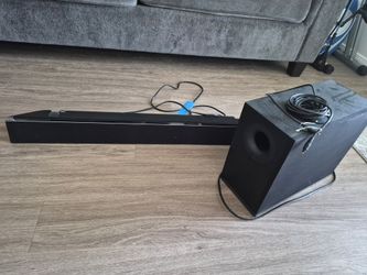 Vision soundbar woofer