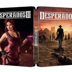 Desperados 3 Custom made Steelbook Case only for PS4/PS5/Xbox (No Game) New