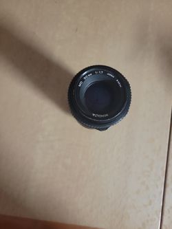 Minolta 50mm F1.7 With Extention Tube