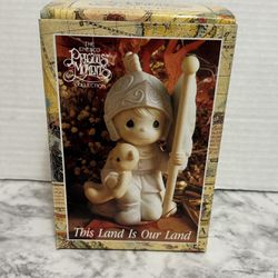 Precious Moments 1992 Figurine "This Land Is Our Land"