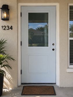 NEW 36x80 exterior impact door with frame