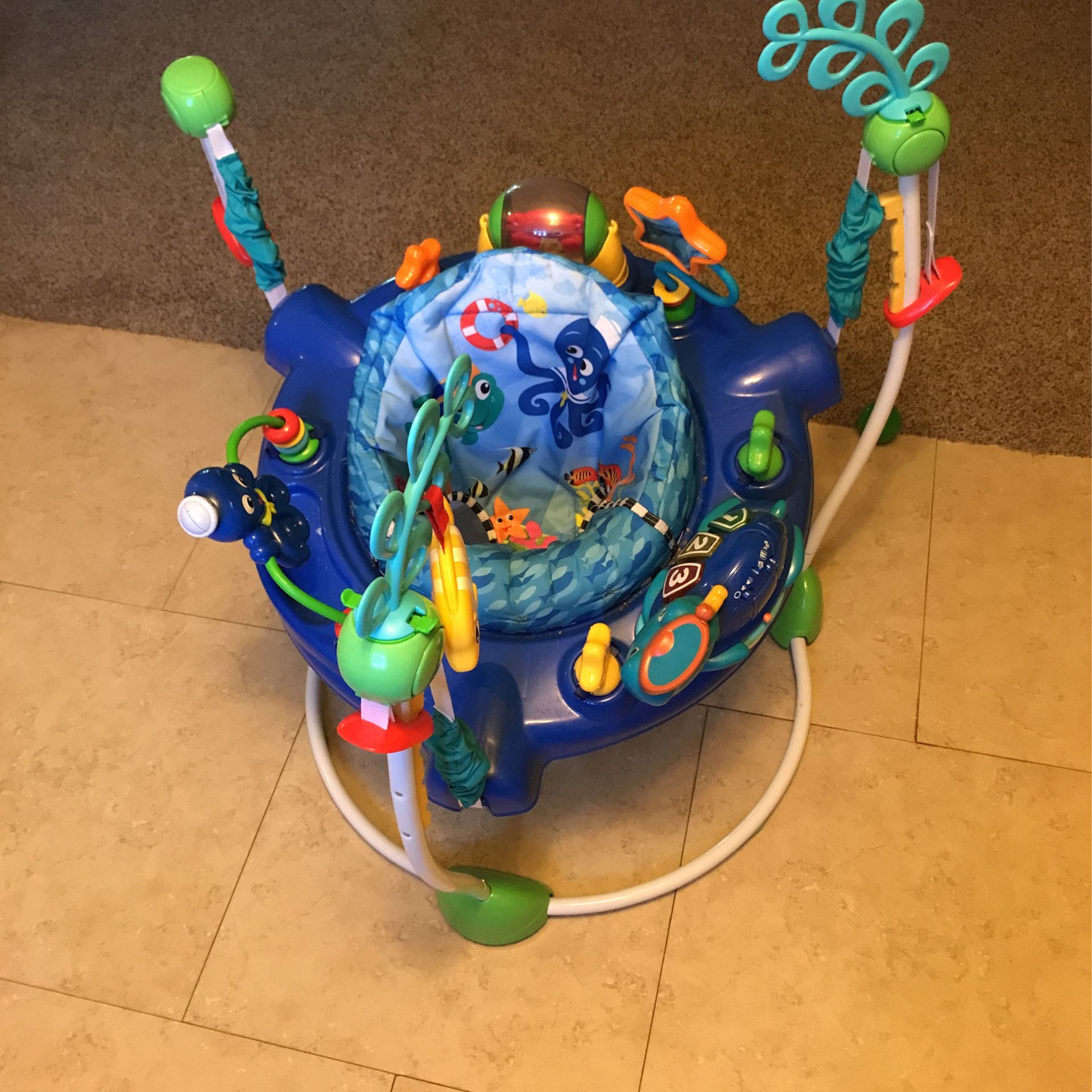 Baby Einstein Neptune Jumper Toy /Activity Center (6 Mo+)