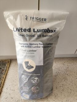 Trigger point systems lifted lumbar seat