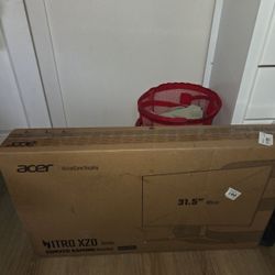 Acer Nitro XZ30QU WQHD 31.5 inch curved gaming monitor 180HZ 2560X1440P