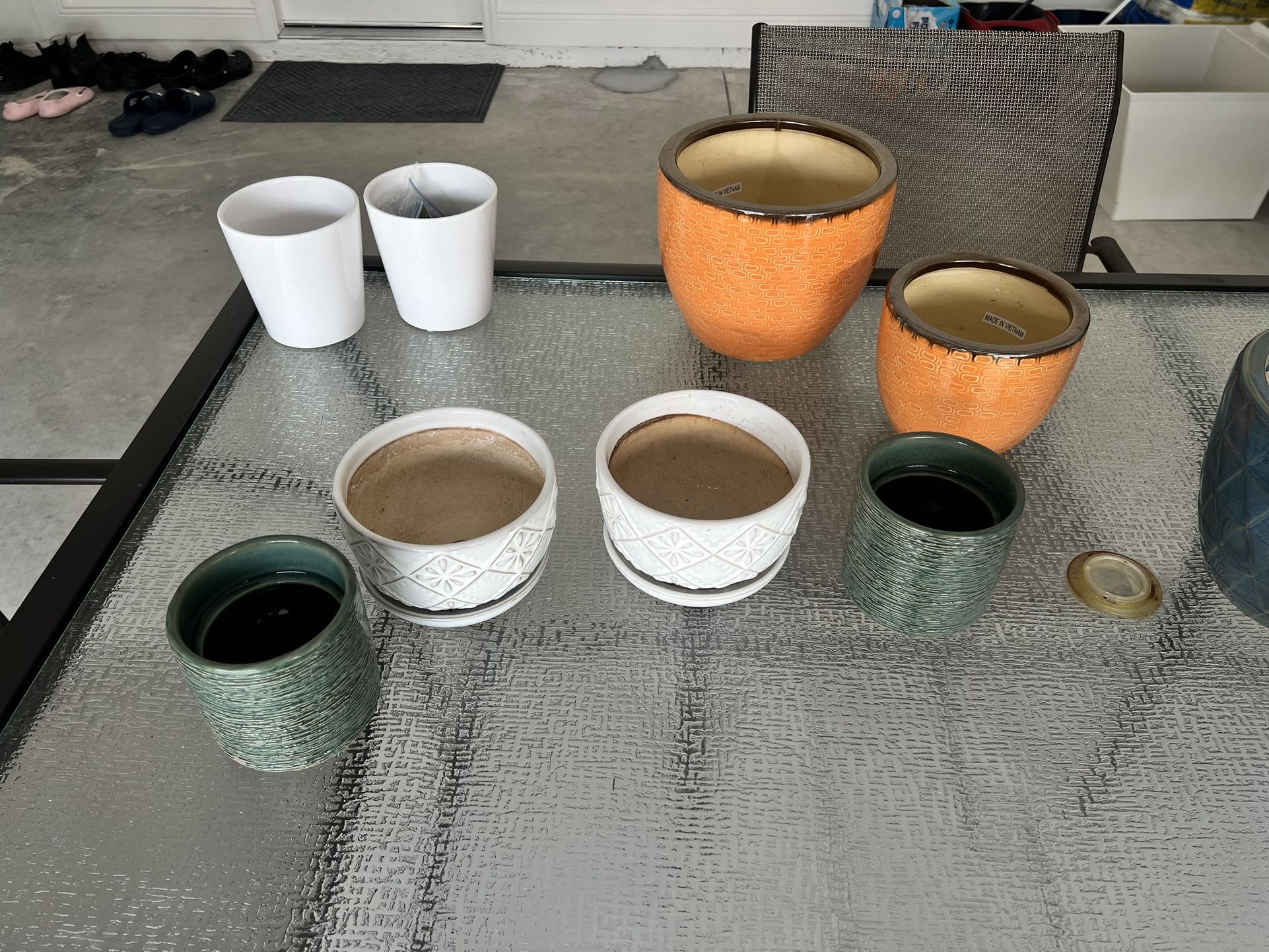 Ceramic Flower Pots $2-$10