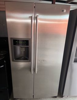 LG Stainless Steel Refrigerator And Freezer