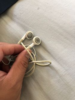 iPhone headphones. First ones.
