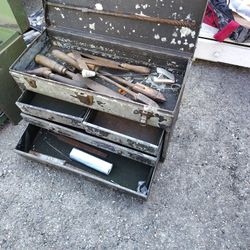 2 Sturdy Tool Boxes 