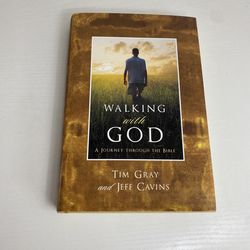 Walking with God hardcover book