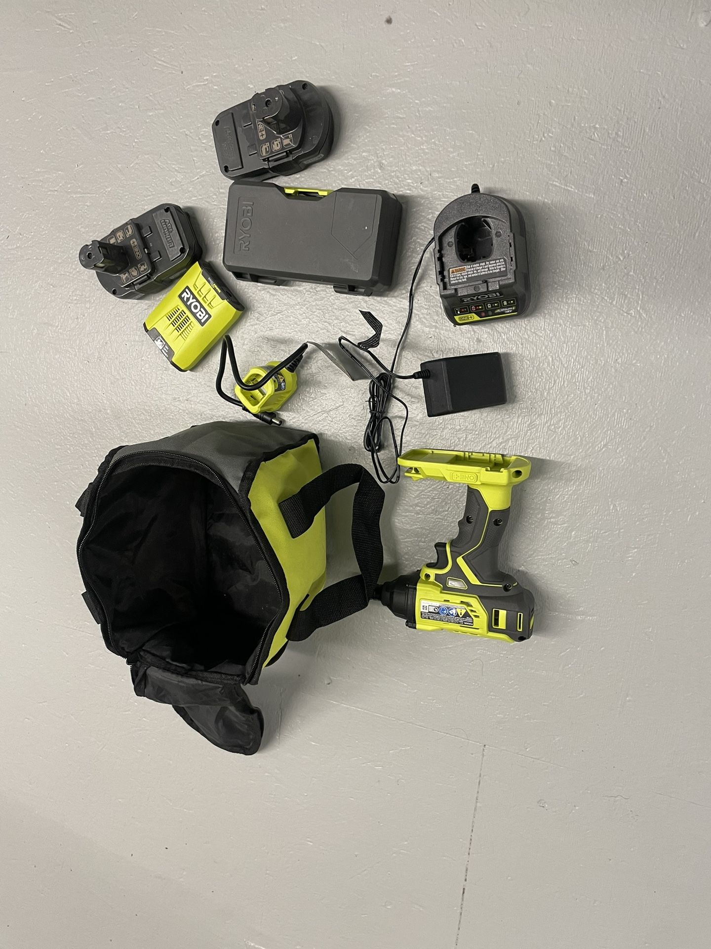 RYOBI DRILL KIT Include Adaptor For USB