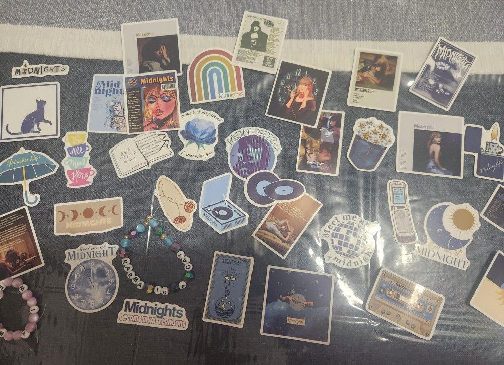 Taylor Swift Midnights Sticker Set