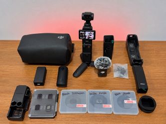 DJI Osmo Pocket 3 Creator Bundle | DJI Mic 2 | Filters | Like New
