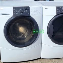 Beautiful Kenmore Washer And Kenmore Gas Dryer.