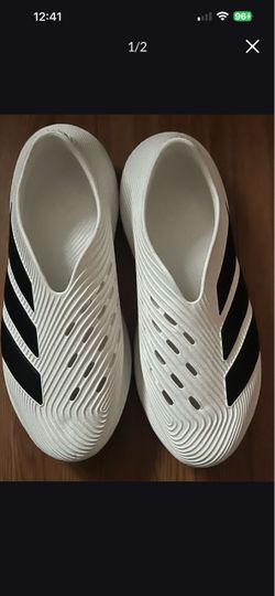 Adidas Slip-On Foam Sneakers White Black