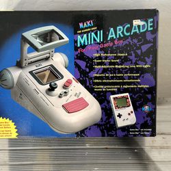 Mini Arcade Nintendo Game Boy Original Naki Complete Manual Working Rare