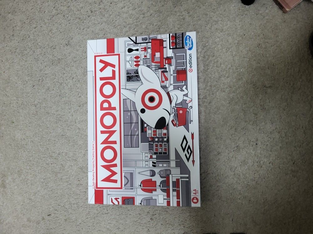 Monopoly Board Game "Target Edition" Brand New Sealed