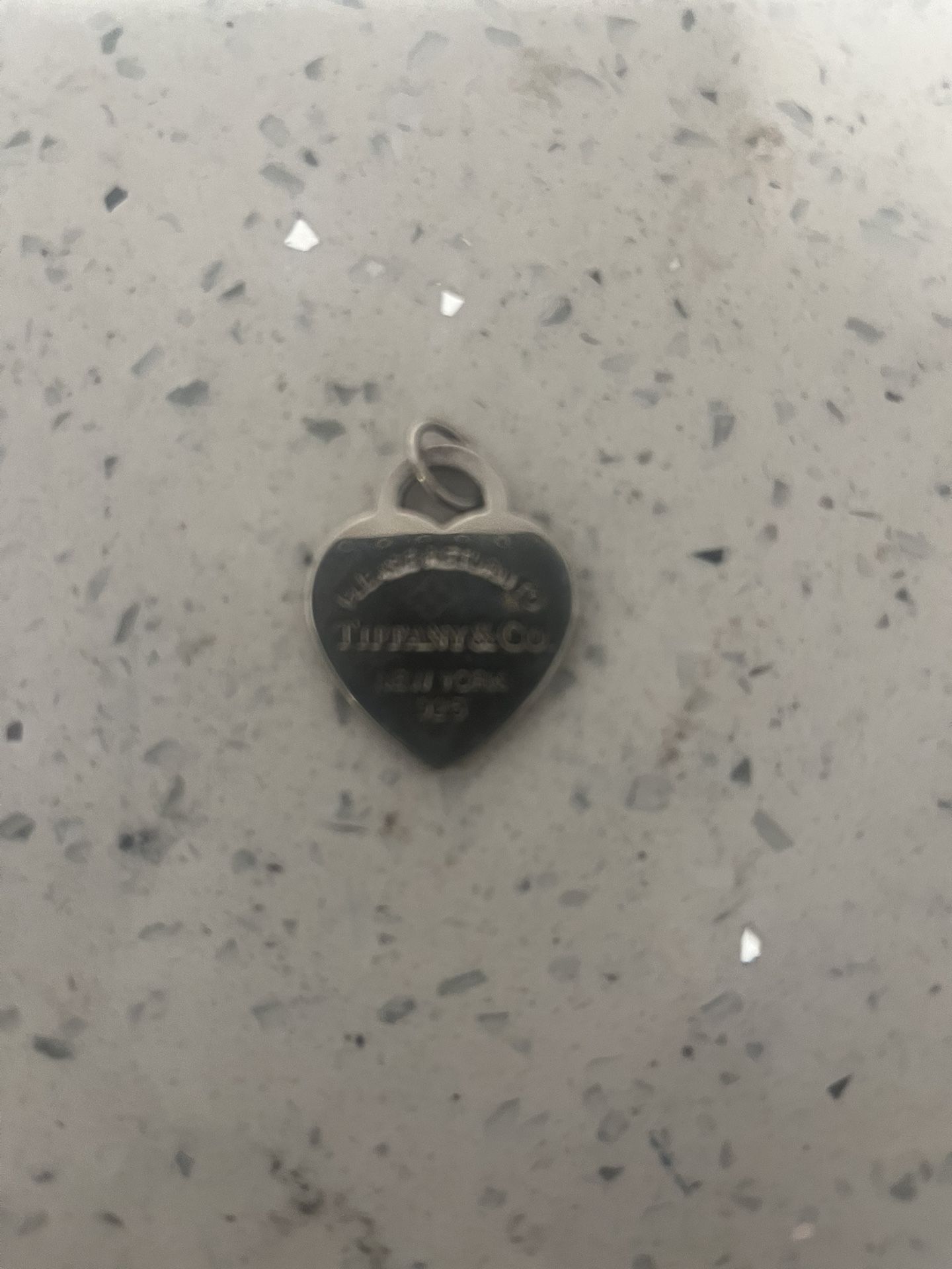 Tiffany Heart charm, medium size