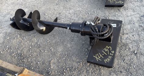 Mini Skid Steer 12” Hydraulic Auger/Hole Digger