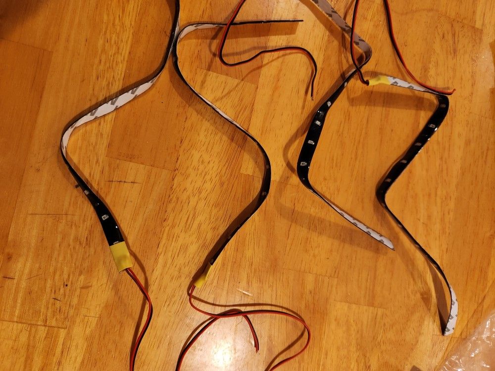 Audi Bling Kit And Ubderglow Neon Accent Strip Lighting