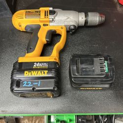Dewalt Rotary Drill With Two Batteries