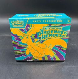 Pokemon Mega Evolution Ascended Heroes Elite Trainer Box