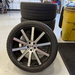 Dub 22” Wheels And Tires
