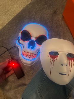 Halloween masks . Light up (2)